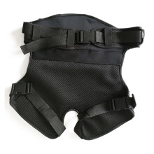 Portable Fishing Seat Cushion With Adjustable Elastic Band And Buckle Thickened Seat Pad For Outdoor Activities Black