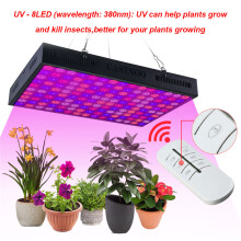 Solução para cultivo de plantas em ambientes internos: luz de cultivo LED UV vermelha e azul de espectro completo para jardineiros domésticos,