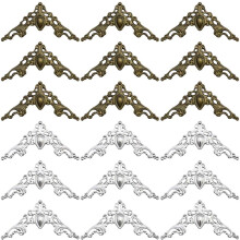 Eckschutz aus einer Legierung, rostbeständiger Vintage-Metall-Eckschutz für Möbel, geeignet für verschiedene Haushaltsgegenstände, einfache