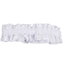 Shirt Sleeve Arm Garter Sleeve Band for Business Suit Men-White