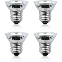 Full Spectrum tepelná lampa pro plazy, UVA UVB záření pro absorpci vápníku a syntézu vitamínu D3, vysoce kvalitní sklo s snadnou instalací