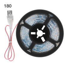 Tilpassbar LED-lysstripe, 5V USB-plugg, vanntett og fuktsikker, slitesterk for langvarig bruk, LED-lys med høy lysstyrke for intens belysning