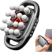 Deep Tissue Massager 16Head Massage Gun 3 Modes 30 Levels Quiet Percussion Massager for Back Shoulders Legs Buttocks