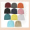 Winter Knitted Hat High Visibility Windproof Cycling Hat-White 5