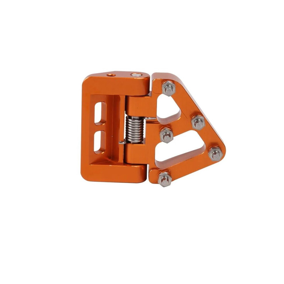 Aluminum Pedal Folding Rear Brake With Step Tip Plate For 125500 Exc Xc Xcf Xcw Sx Sxf Excf Tpi 6D Orange 9105992476961