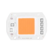 Luminária de cultivo com chip LED de alta potência, painel LED CA sem solda com espectro completo para um crescimento vibrante das plantas.