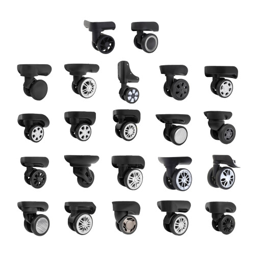 Replacement Luggage Wheels Portable Suitcase Wheels-W216 1