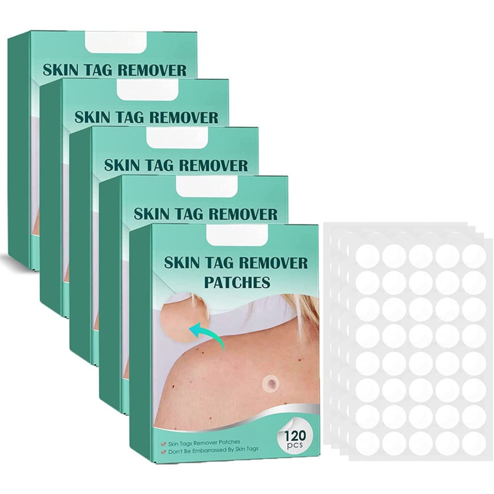 Dark Skin Tag Removal Patches Natural Painless For Face And Body Mole And Wart Removal Patch Spot Blemishes