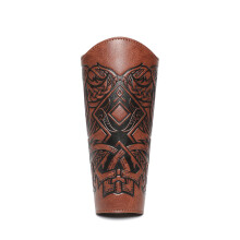 Medieval Leather Armguards Unisex Wristbands-FAS053BN1 piece