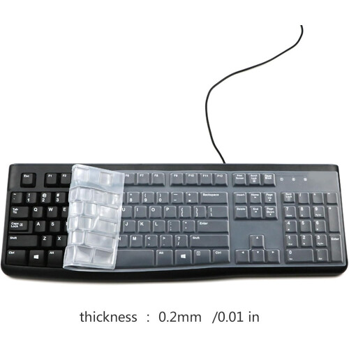 Keyboard Covers Corded Ergonomic Silicone Keyboard Protector Skin Replacement 1