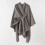 Oversized Warm Shawl Wrap Open Front for Women Open-Light Blue 7