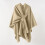 Oversized Warm Shawl Wrap Open Front for Women Open-Light Blue 4