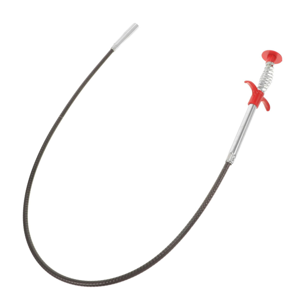 Flexible Steel Sink Drain Cleaning Tool Long Pipeline Dredge Claw Bathroom Kitchen Clog Removal Bendable Wire Grabber 9339159498019
