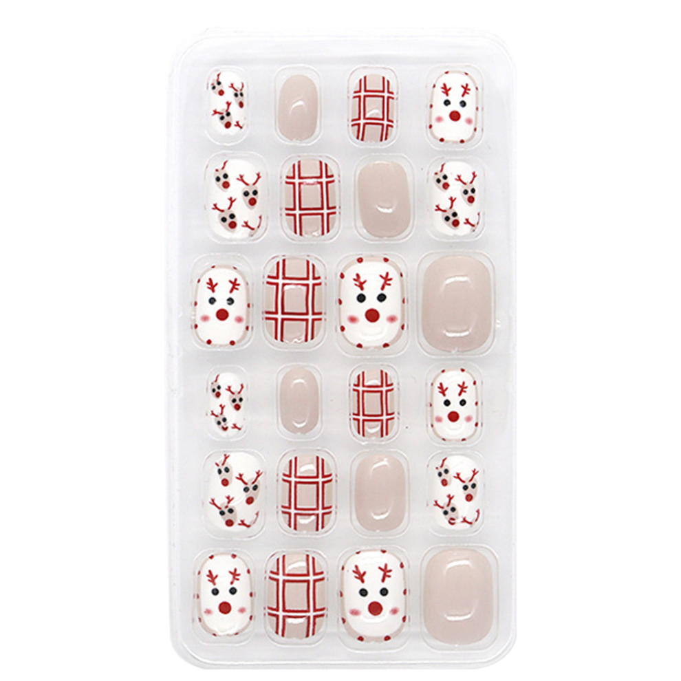 Glamorous Press On Nails, Long-lasting Use Multiple Uses Salon-worthy Nails, Easy Application For Girls Kids Celebration Gift