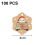 Ετικέτες ονομάτων για ζεστές γιορτές, ετικέτες δώρων Χριστουγέννων από χαρτί 2
