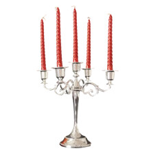 Elegáns gyertyatartó prémium fém szerkezettel, Vintage gyertyatartó fémből lakberendezéshez, esküvőre, templomba, partira, romantikus