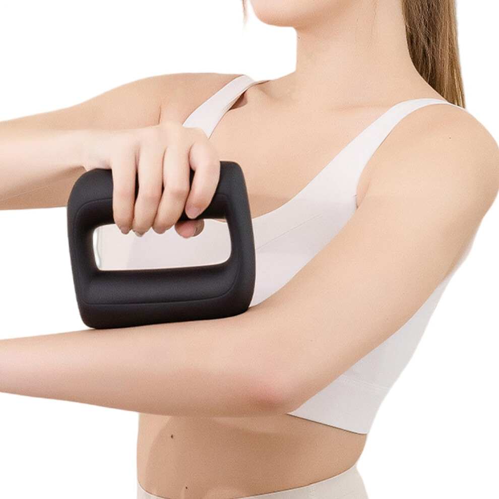 Cordless Mini Massager 14.5x12cm, 7.4V, FullBody Fascia Ring, Muscle Stimulator for Abdomen, Waist, Neck, Shoulders