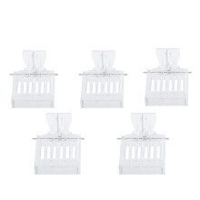 Item essencial para apicultores: Ferramenta para manejo da abelha rainha, clipe transparente para observação da rainha, em seu conjunto de