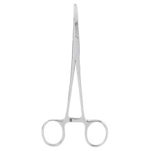Hemostat csipesz sebészeti eszköz, többcélú csipesz háziállatok ápolásához és horgászatához, rozsdamentes acél szerkezet ívelt hegygel