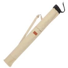 Fishing Rod Case 7x55 Inch, Density Canvas, Side Pocket, Handle, Zipper & Drawstring, Outdoor Enthusiast