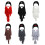 Elastic Windproof Beard Hat Balaclava-Skull red beard child 2