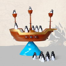 Pinguin-Eltern-Kind-Interaktives Desktop-Gleichgewichtsspiel - 31,2 x 26,7 cm