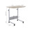Living And Home Height Adjustable Laptop Desk Overbed Desk with Wheels 7