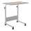 Living And Home Height Adjustable Laptop Desk Overbed Desk with Wheels 2