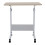 Living And Home Height Adjustable Laptop Desk Overbed Desk with Wheels 4
