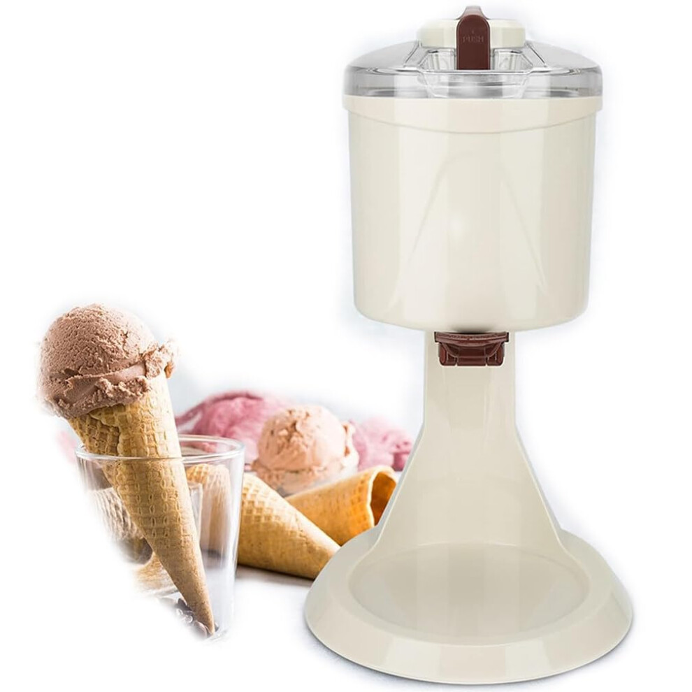 Home Ice Cream Maker Machine 1000 ml Portable Yoghurt Maker Detachable Paddle Worktop Soft Ice Cream Maker Home Party-image-OPC-PNBTT9Q-NEW