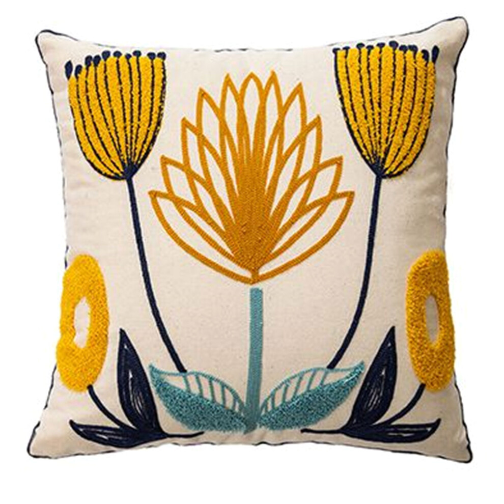Decorative Pillow Cover Farmhouse Throw Pillow Cases 45x45cm-5