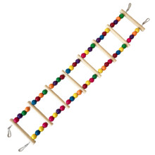 Bird Wooden Ladder Bridge Bird Swing Toy Parrot-birch 8th order