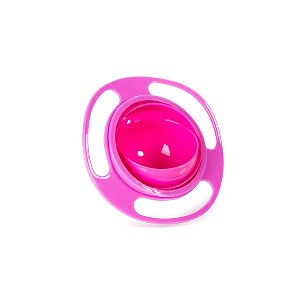 Spill Resistant Gyroscopic Bowl With Lid For Babies Toddlers Infants
