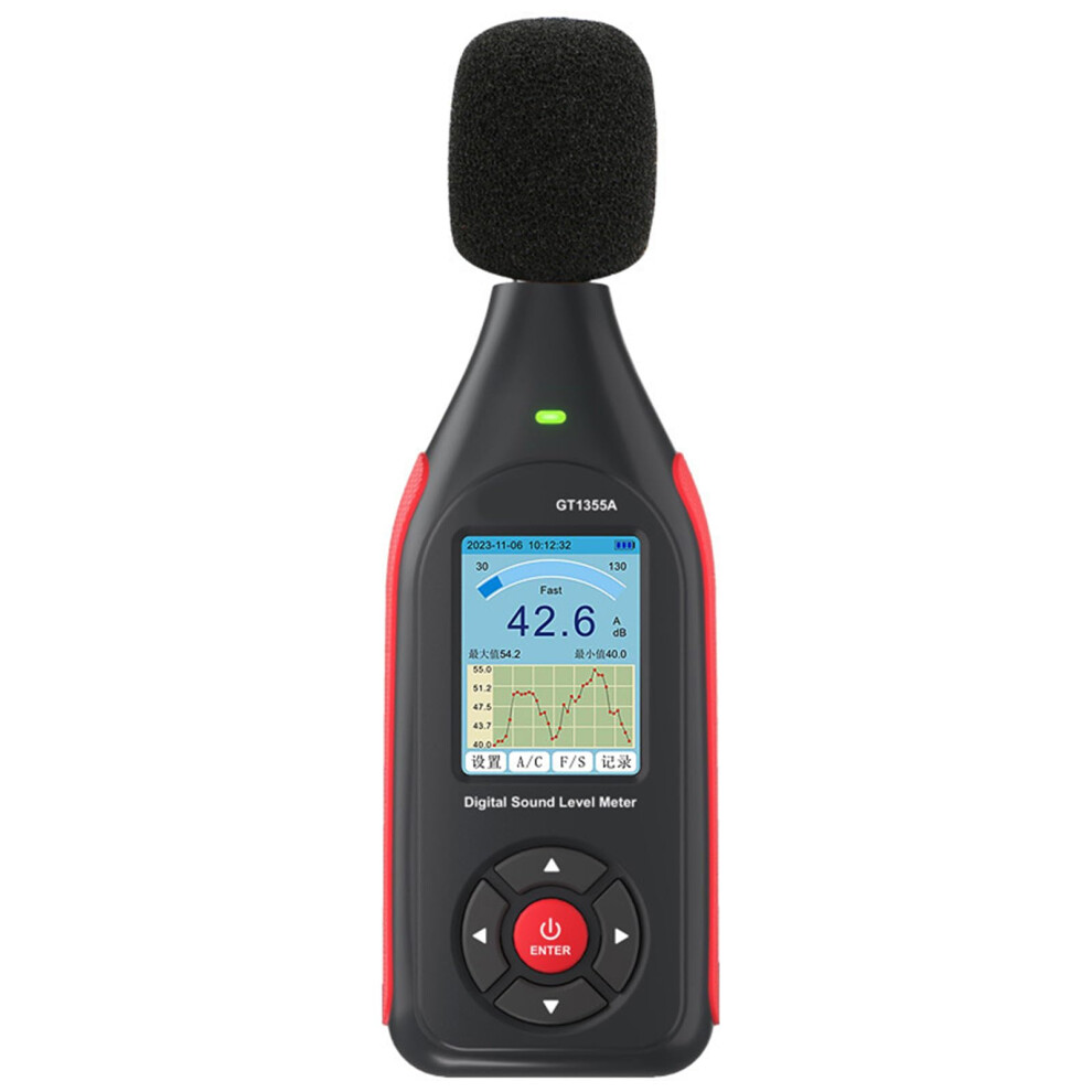 Sound Meter Decibel Reader Advanced For Environmental Noise Measurement And Industrial Construction Noise Assessment 9067246091897