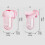 Sanitary Hydroponic Conure Supplier-Pink Ice cream shape 4