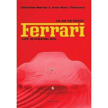 Life in Ferrari Red by JeanMarc Thevenet Hardcover Book