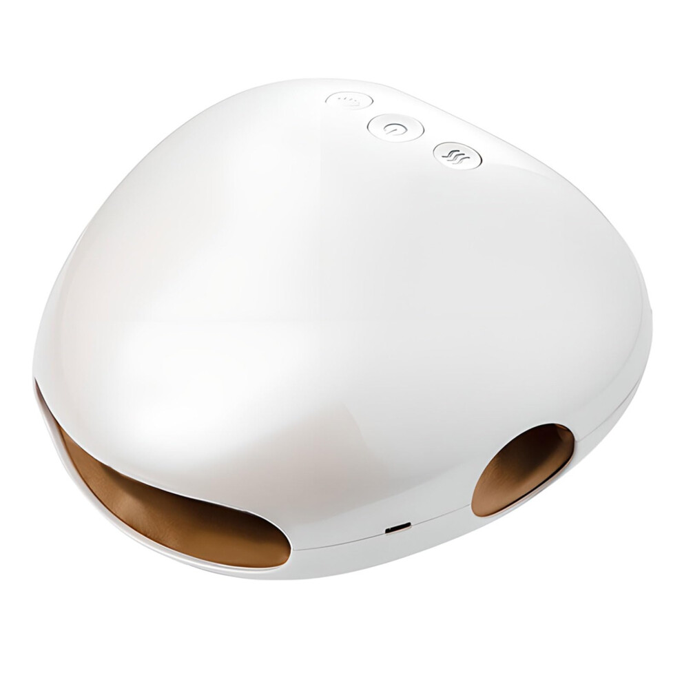 Portable Hand Massager With Airbag Compression And Heating, 3Level Intensity, Compact For Home And Office Use