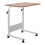 Living And Home Height Adjustable Laptop Desk Overbed Desk with Wheels 2