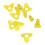 30Set Vogel Feeder Ersatz Blume Kunststoff Vogel 4