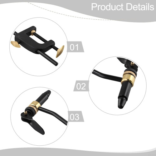 Fly Tying Vise With Adjustable C Clamp, Sturdy Design, Model B, 1PC Tool For Hook Tying 1