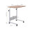 Living And Home Height Adjustable Laptop Desk Overbed Desk with Wheels 7