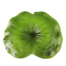 Conjunto de plantas aquáticas artificiais de espuma flutuante, com folhas de lótus realistas, para decoração de lagos, jardins e piscinas.