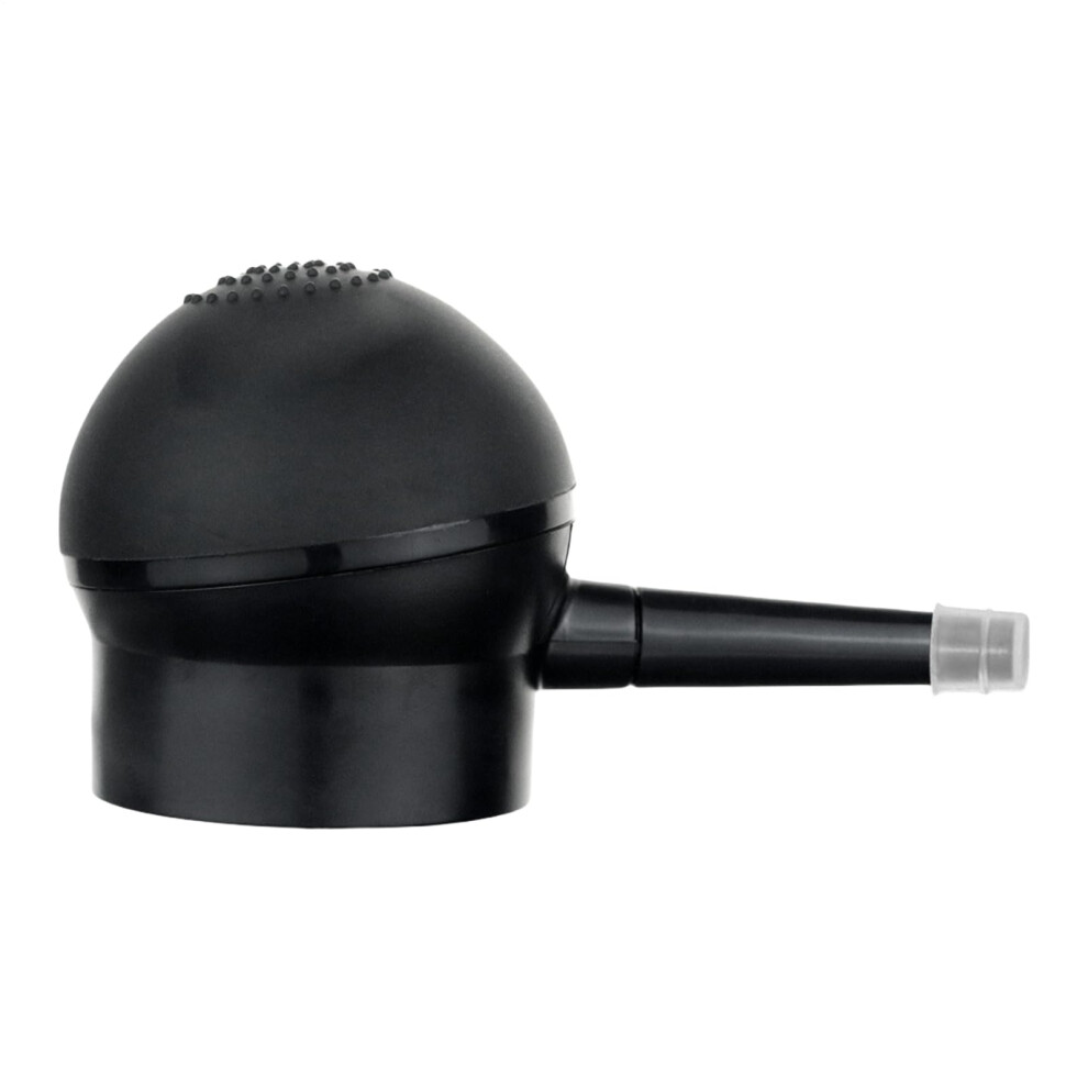Scalp Concealer Pump Hair Fiber Nozzle Tool, Portable Filler Applicator, Compact Atomizer Spray Device, Ergonomic Grip
