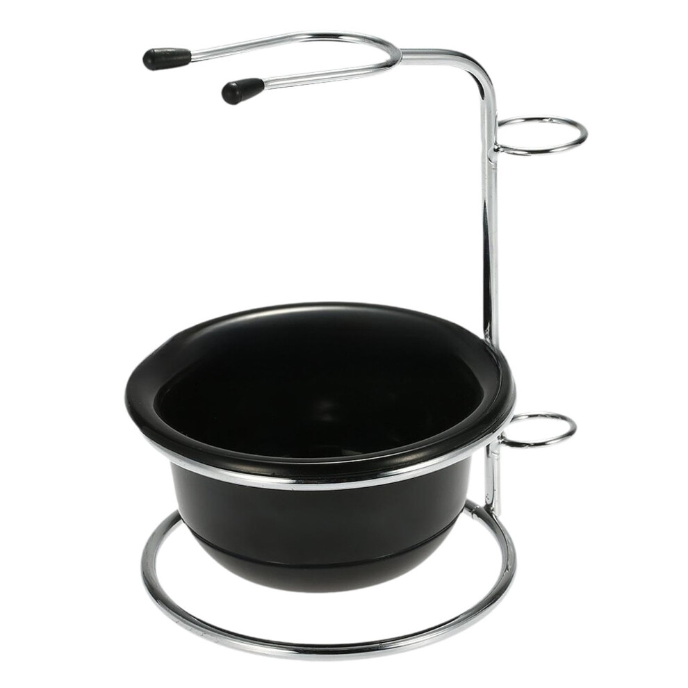 Black Shaving Bowl Stainless Steel Shaving Mug, Unbreakable Metal Soap Cup, Shave Soap Cup