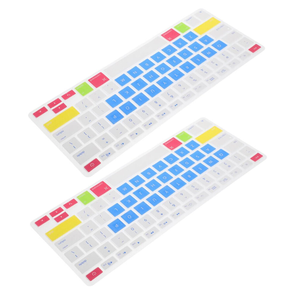 2Pcs Laptop Keyboard Cover Film Dustproof And Scratch Resistant Pad Universal Size Clear Keyboard Protector 9323874237367
