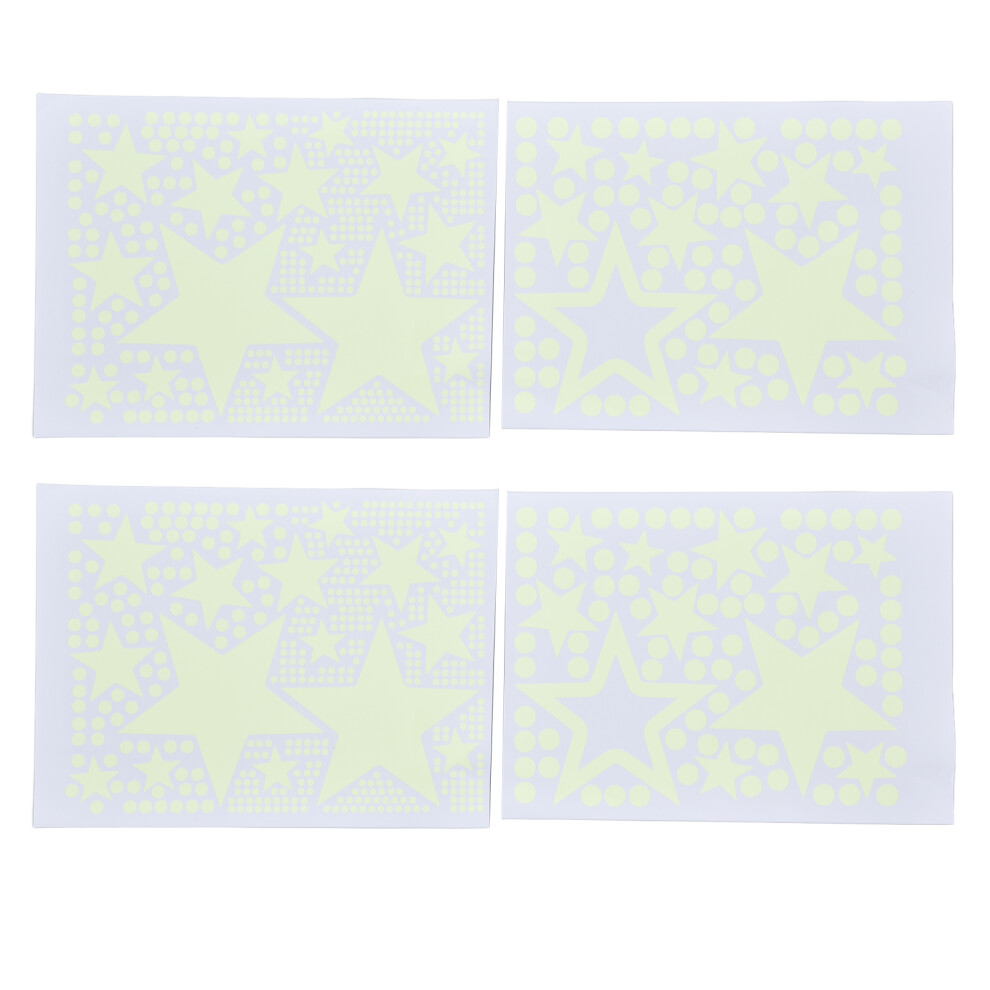 Decorative Peel And Stick For Widespread Use, Removable Wall Stickers In Exquisite Appearance Glow In The Decals, 2 Set Pvc Material Add Warm And Dark