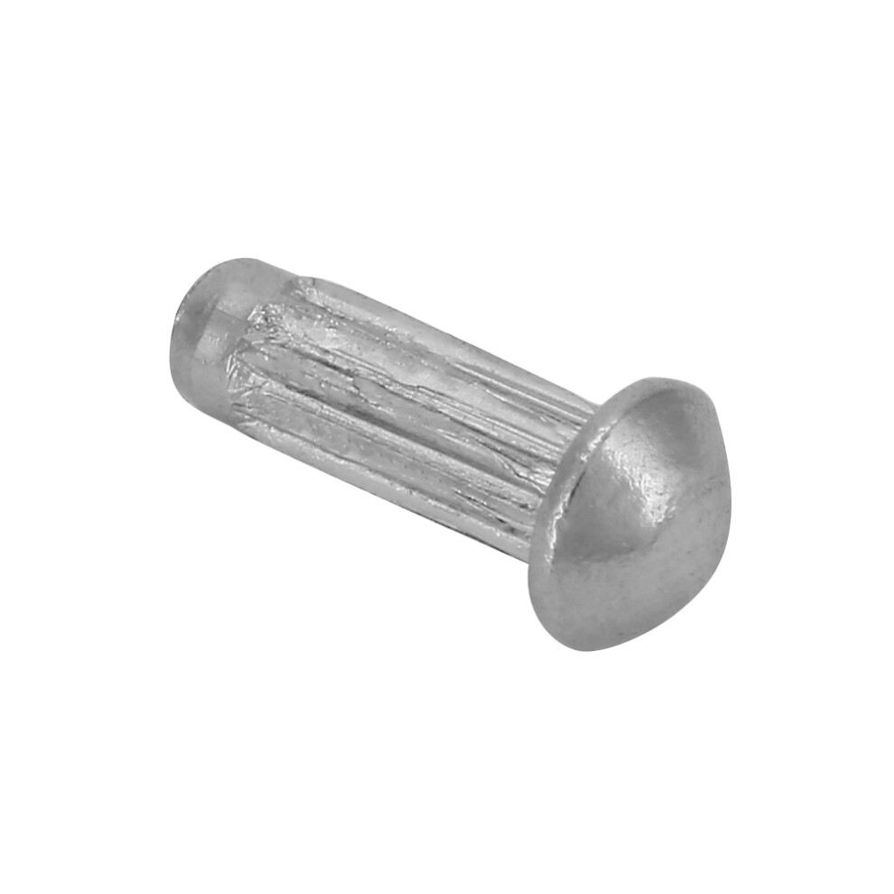100Pcs M2 Stainless Steel Round Head Knurled Shank Rivets Assortment Set 6951364328481