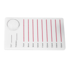 Augenlid-Verlängerung Silikonkissen-Stand für Wimpernverlängerungen Übergrößen Make-up-Tool 01#