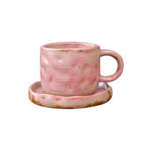 Ceramic Mug Suitable for Coffee Milk Drink Japanese-Pink