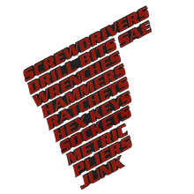 Pack of 11 Reusable Magnetic Labels with Strong Magnets for-Red